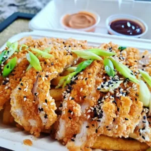 Loaded Katsu Cluckin' Fries