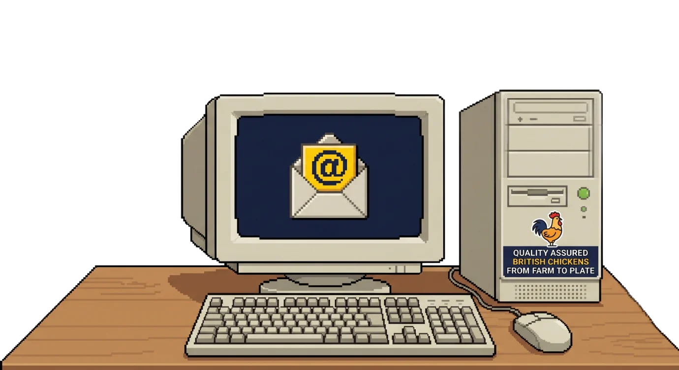 Retro PC - Contact Cluck Brothers